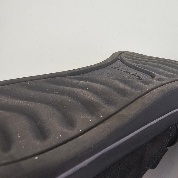 Clarks Womens 8M Black Slip On Shoes‎ Cloud Stepper Work Walking Casual Comfort - Picture 11 of 16